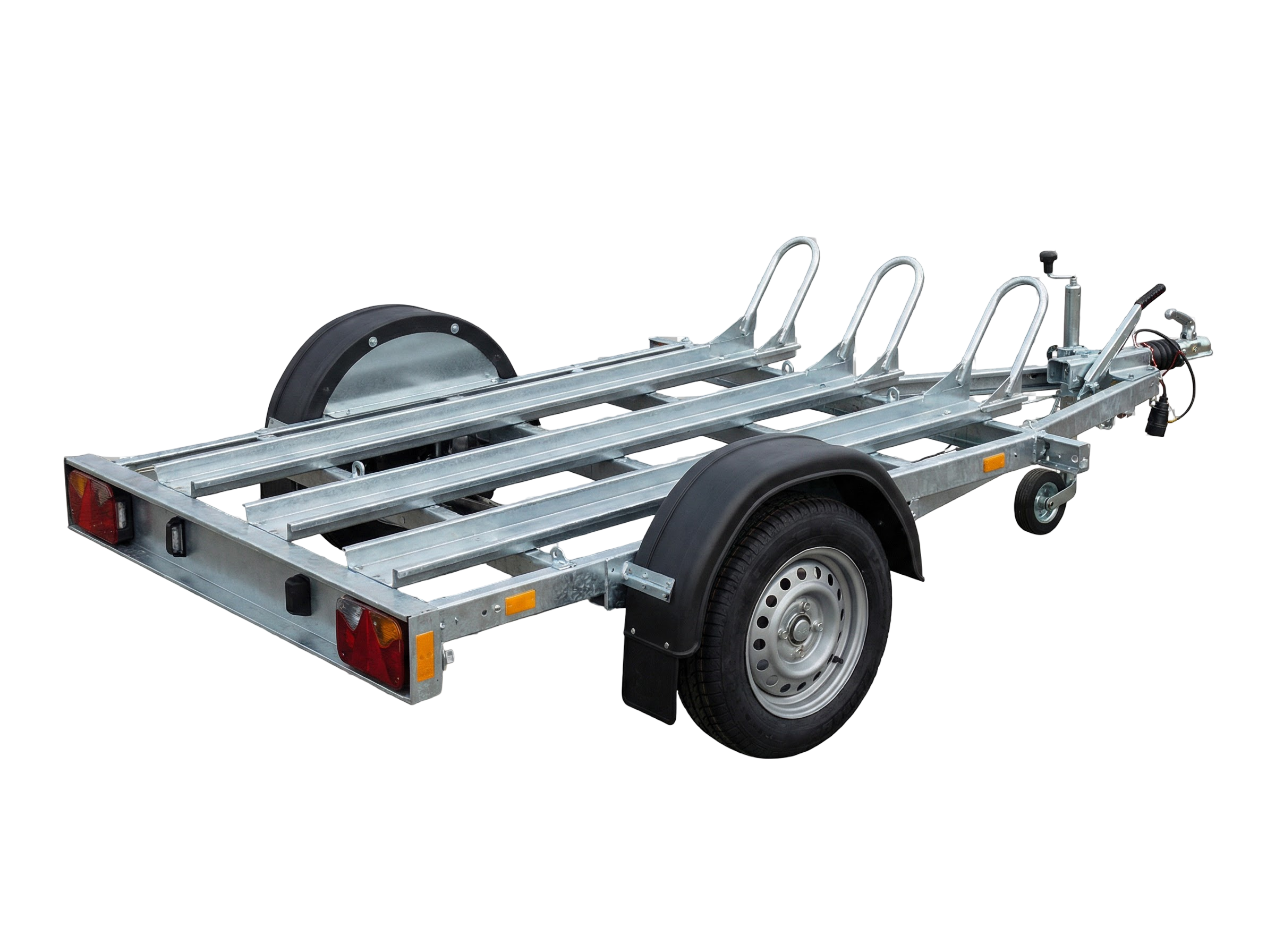 Přívěs na 3 motorky (600kg náklad)